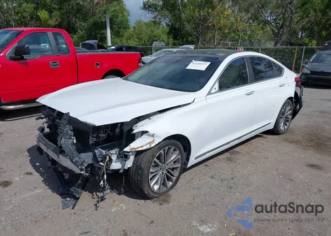 2015 Hyundai Genesis 3.8 z USA, uszkodzony, nr VIN KMHGN4JEXFU052363